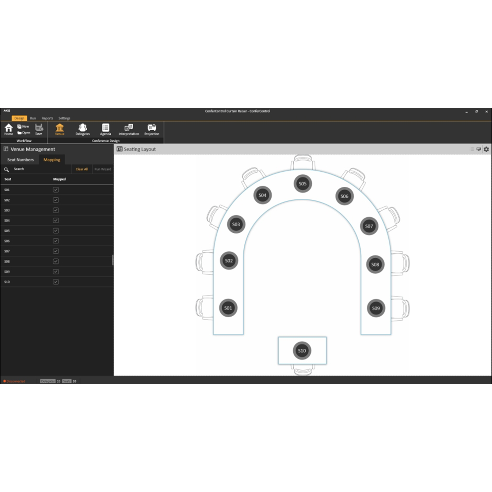 CC V3 - Black - CS5 & CS3 CONFERCONTROL SOFTWARE - Detailshot 2